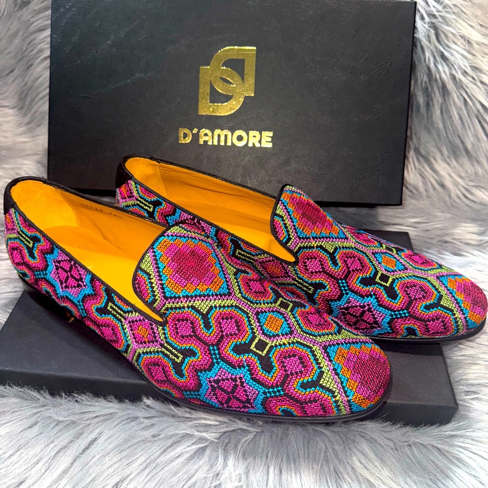 Men loafers, D’Amore brand, slightly used
100_% made by authentic artisan